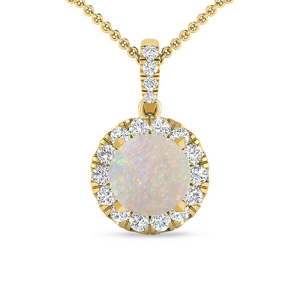 Yellow Gold - Opal