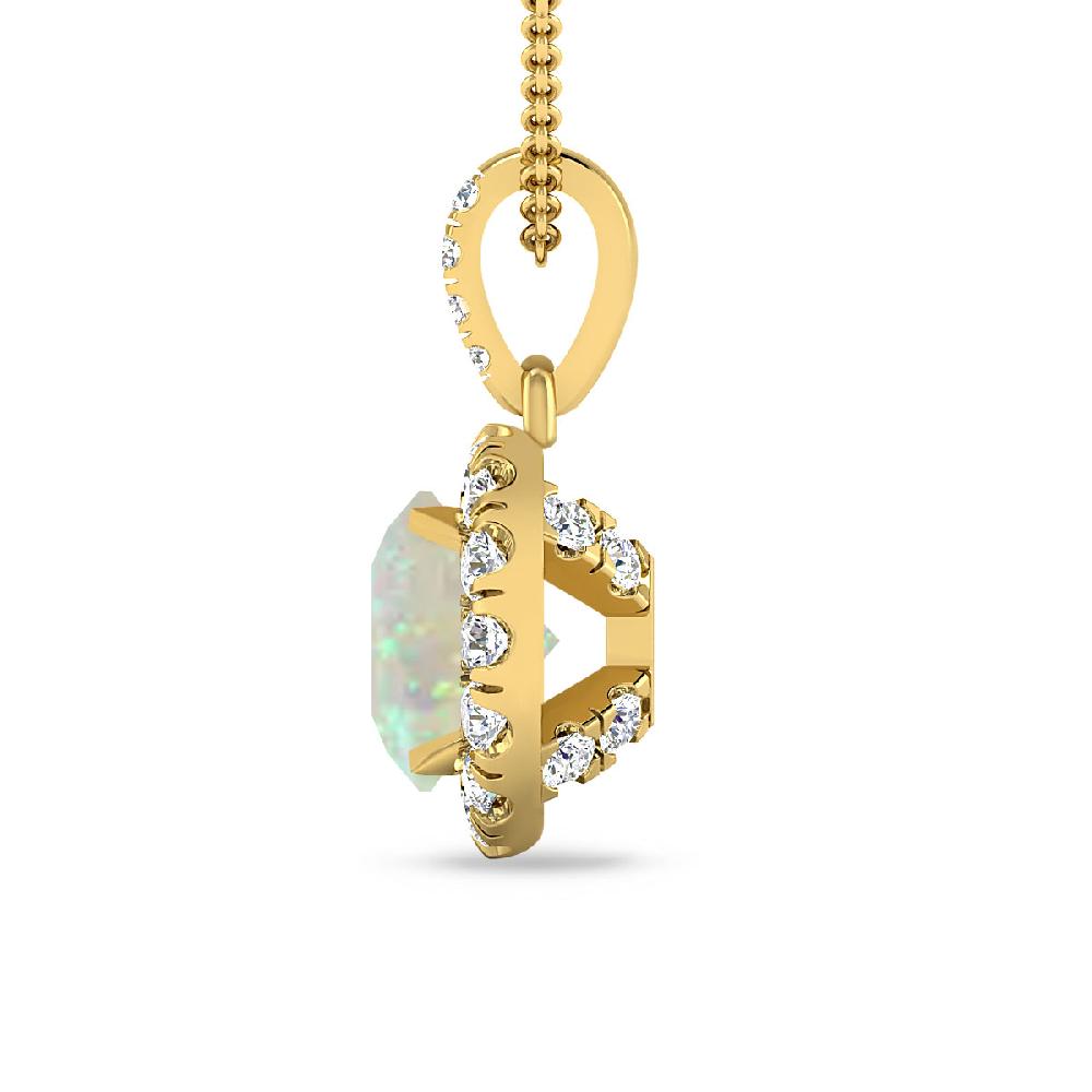 Yellow Gold - Opal