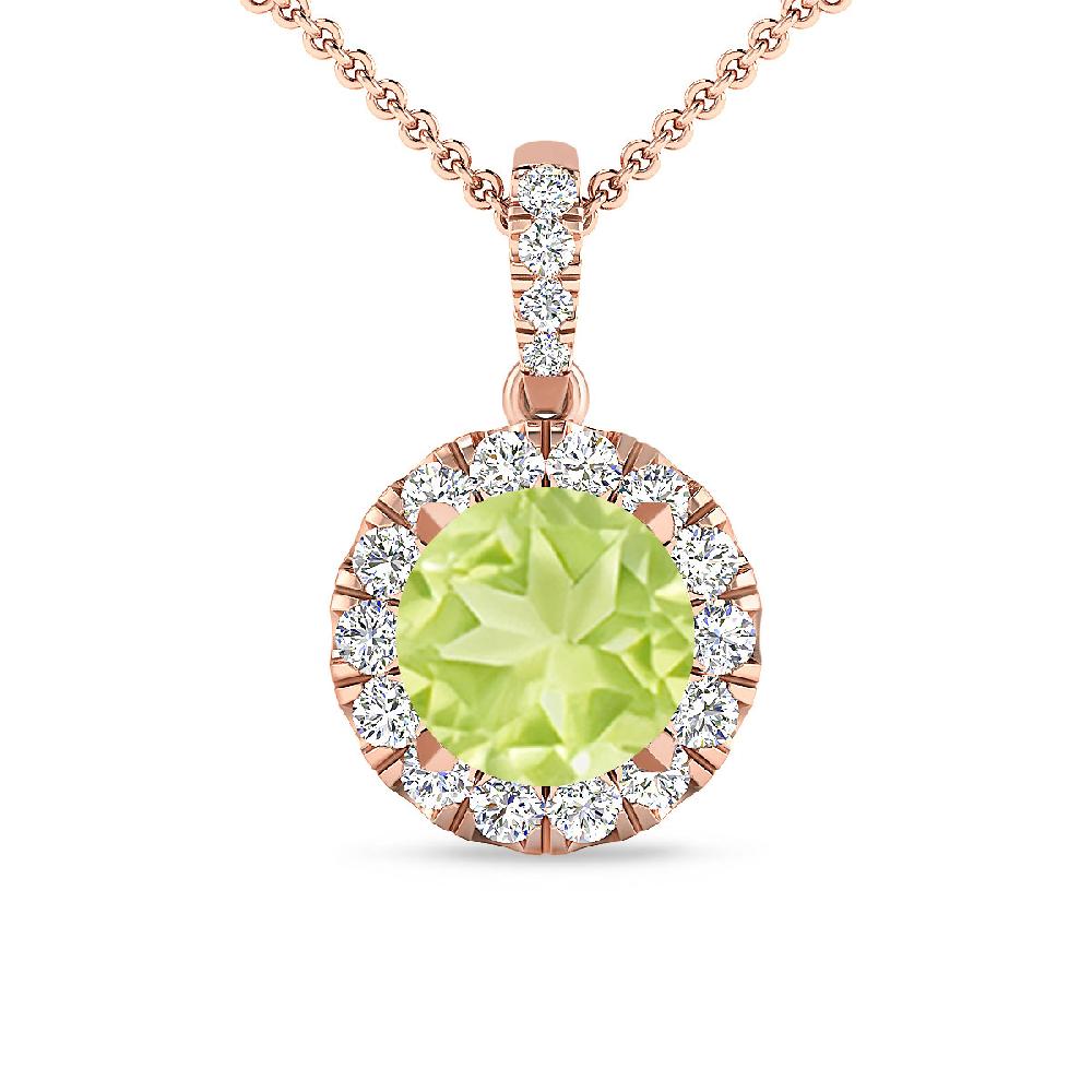 Rose Gold - Peridot