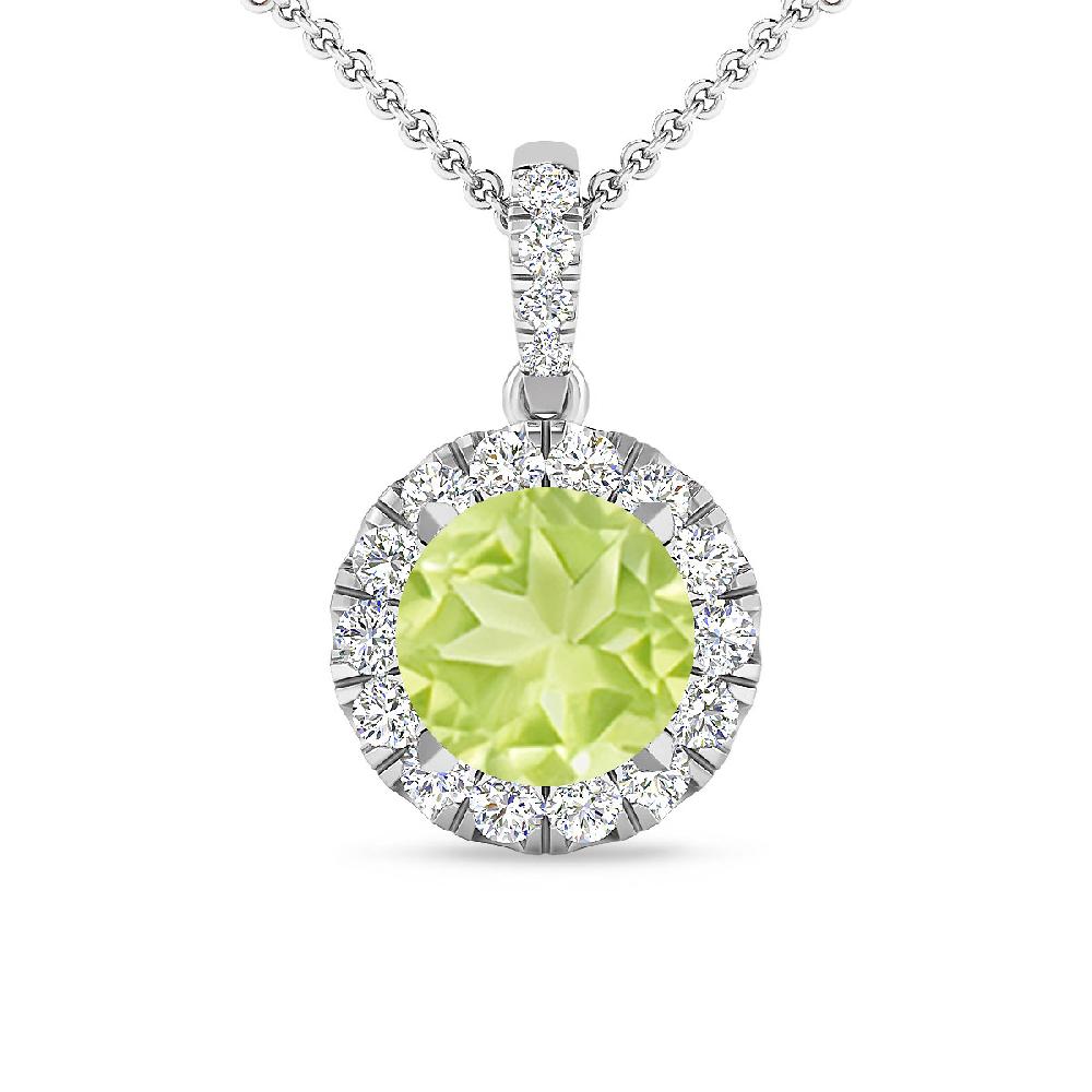 White Gold - Peridot