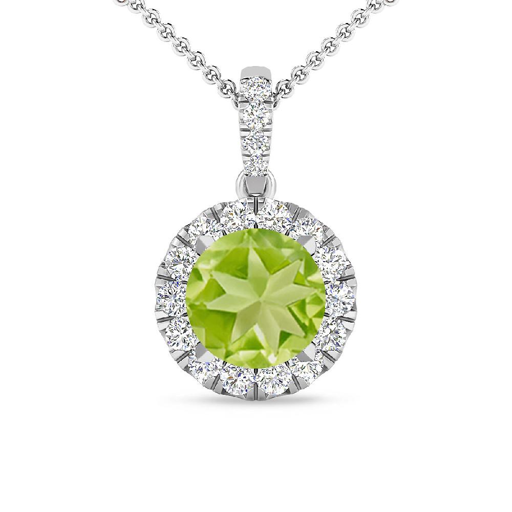 White Gold - Peridot