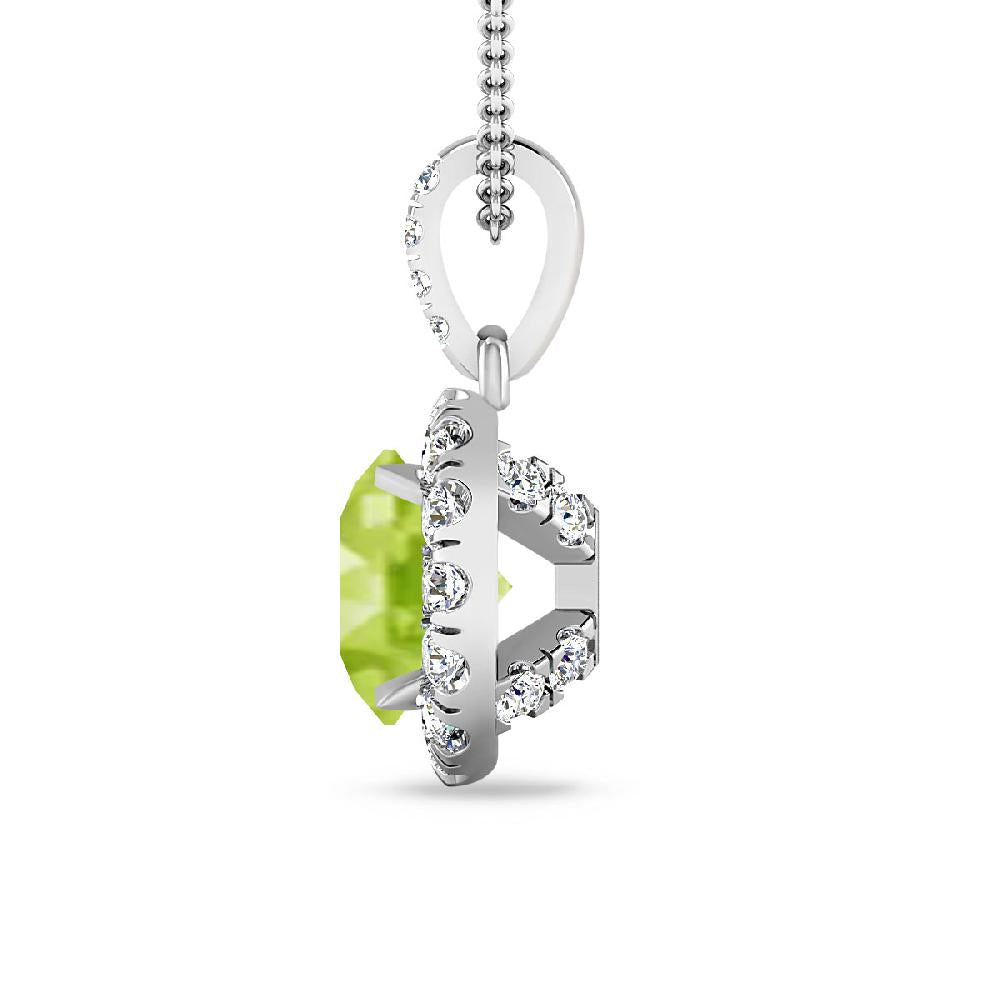 White Gold - Peridot