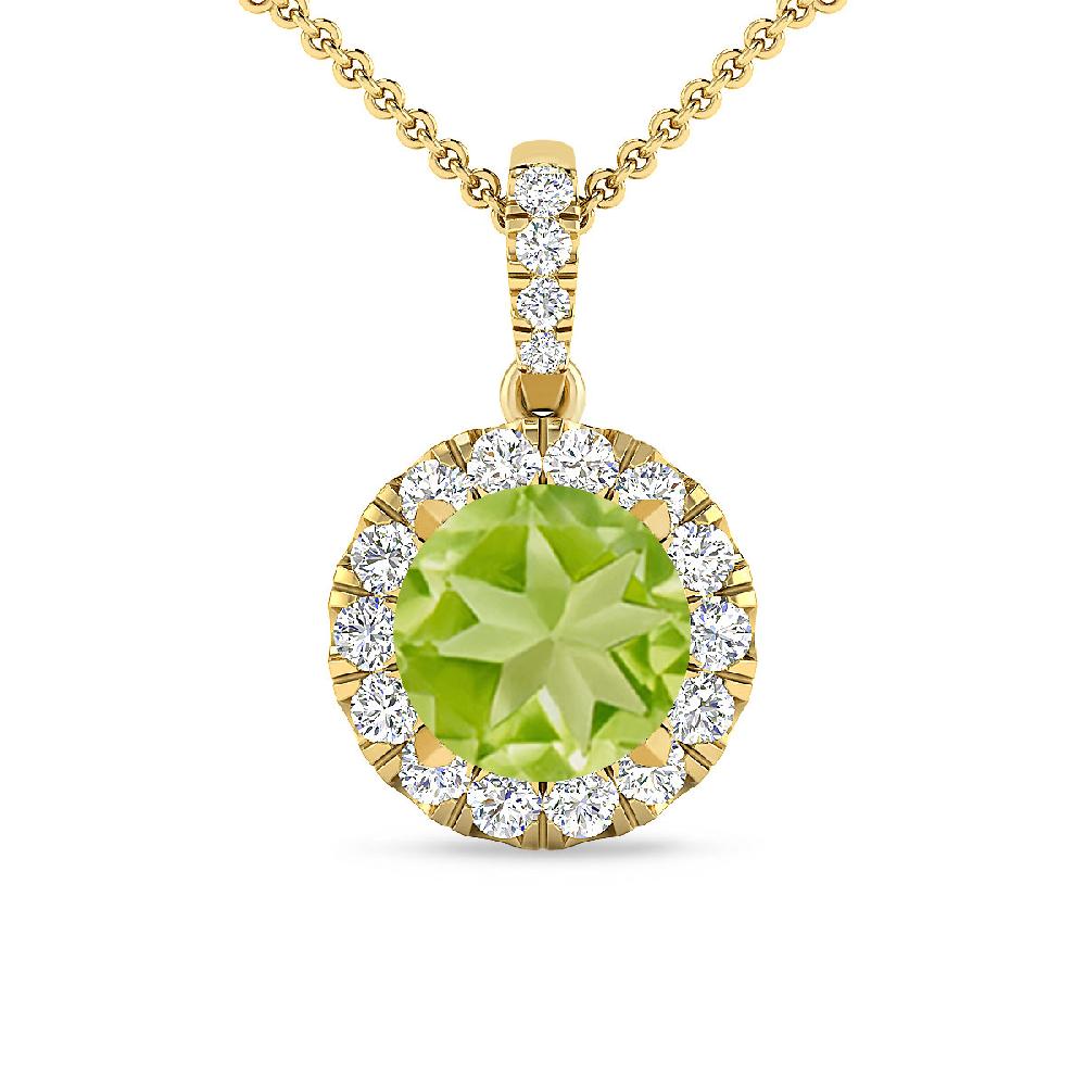 Yellow Gold - Peridot