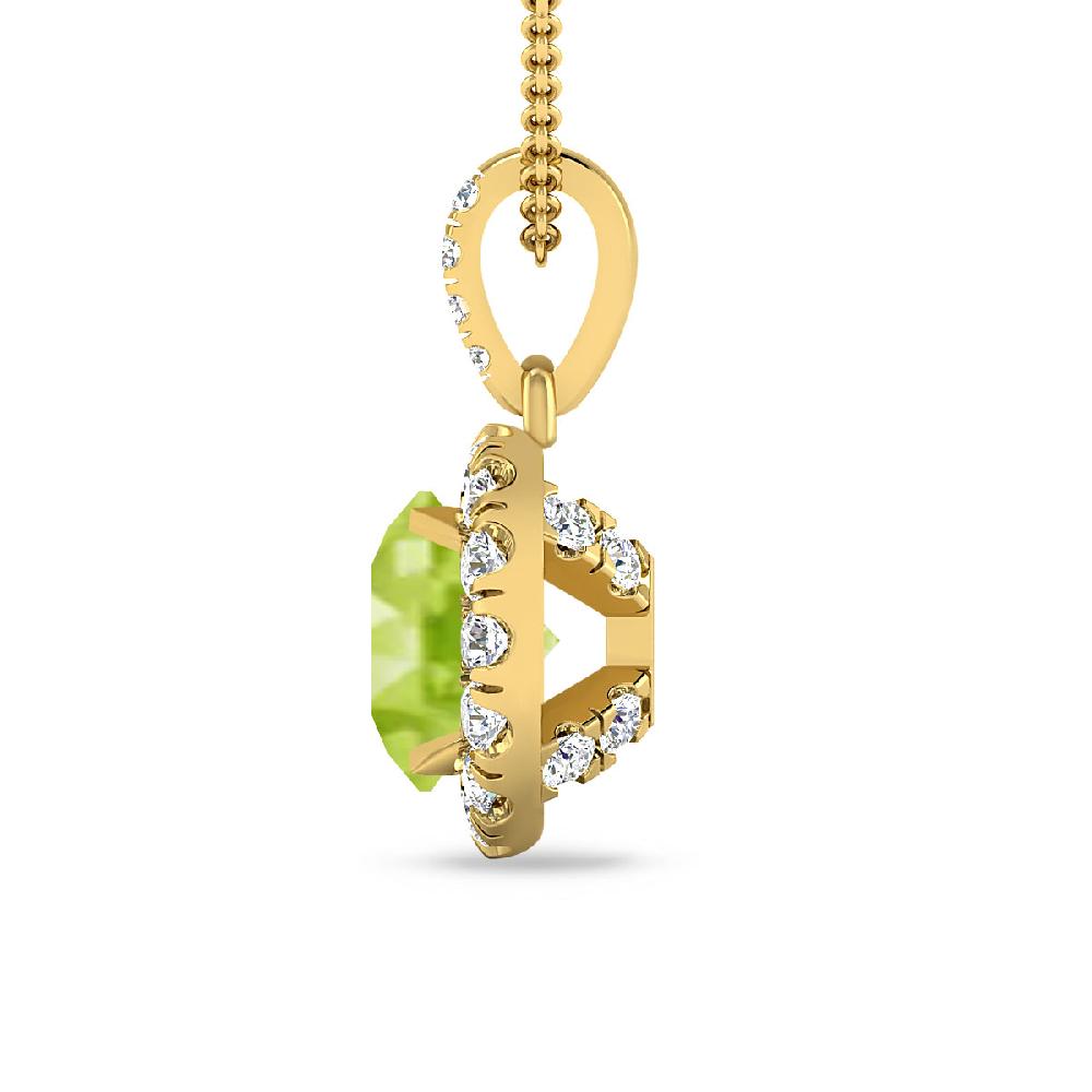 Yellow Gold - Peridot