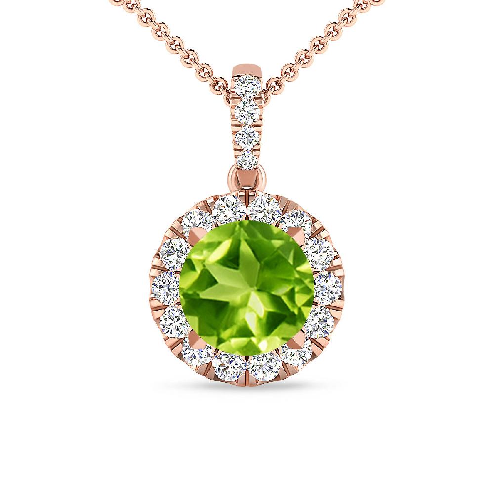 Rose Gold - Peridot