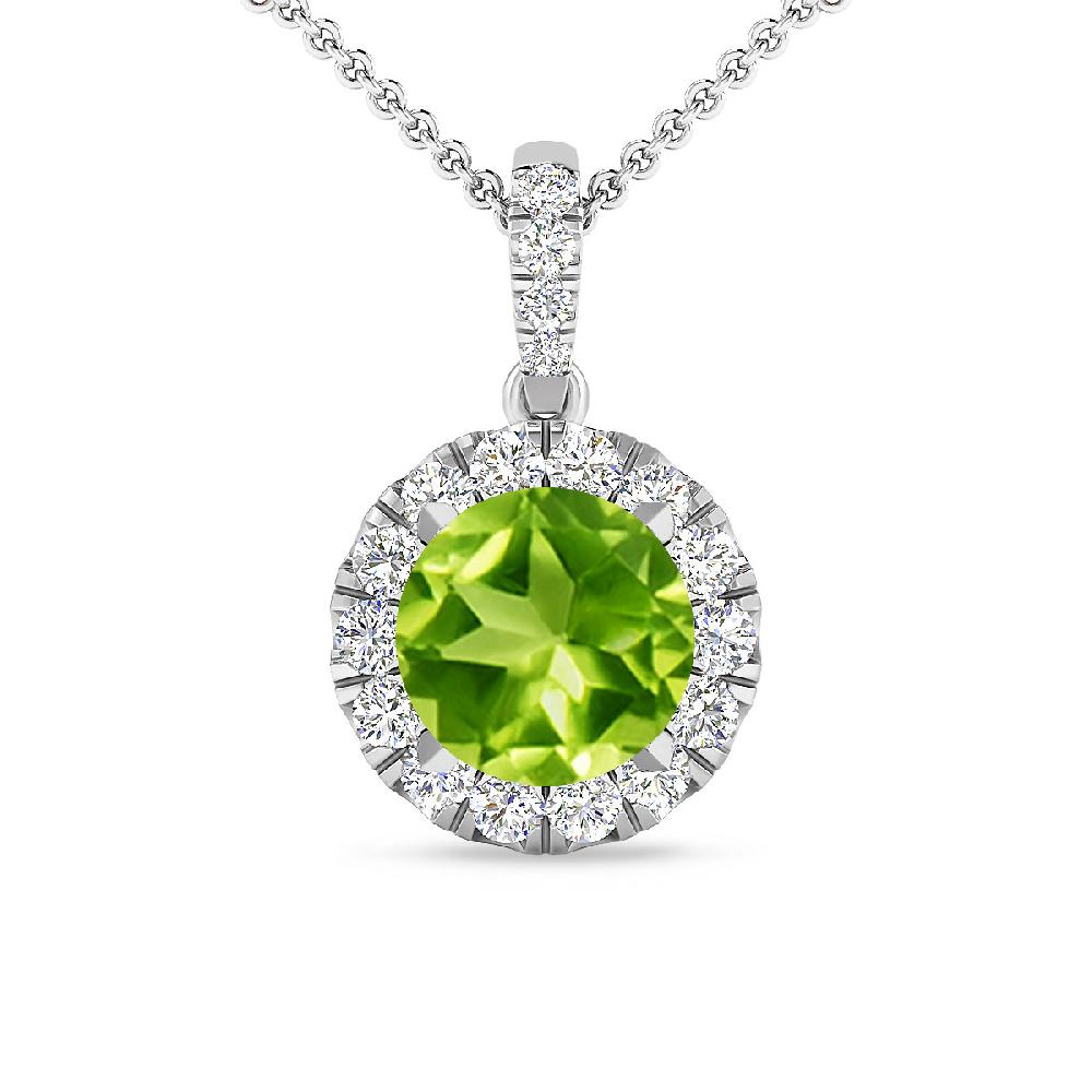 White Gold - Peridot