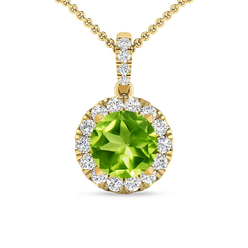 Yellow Gold - Peridot