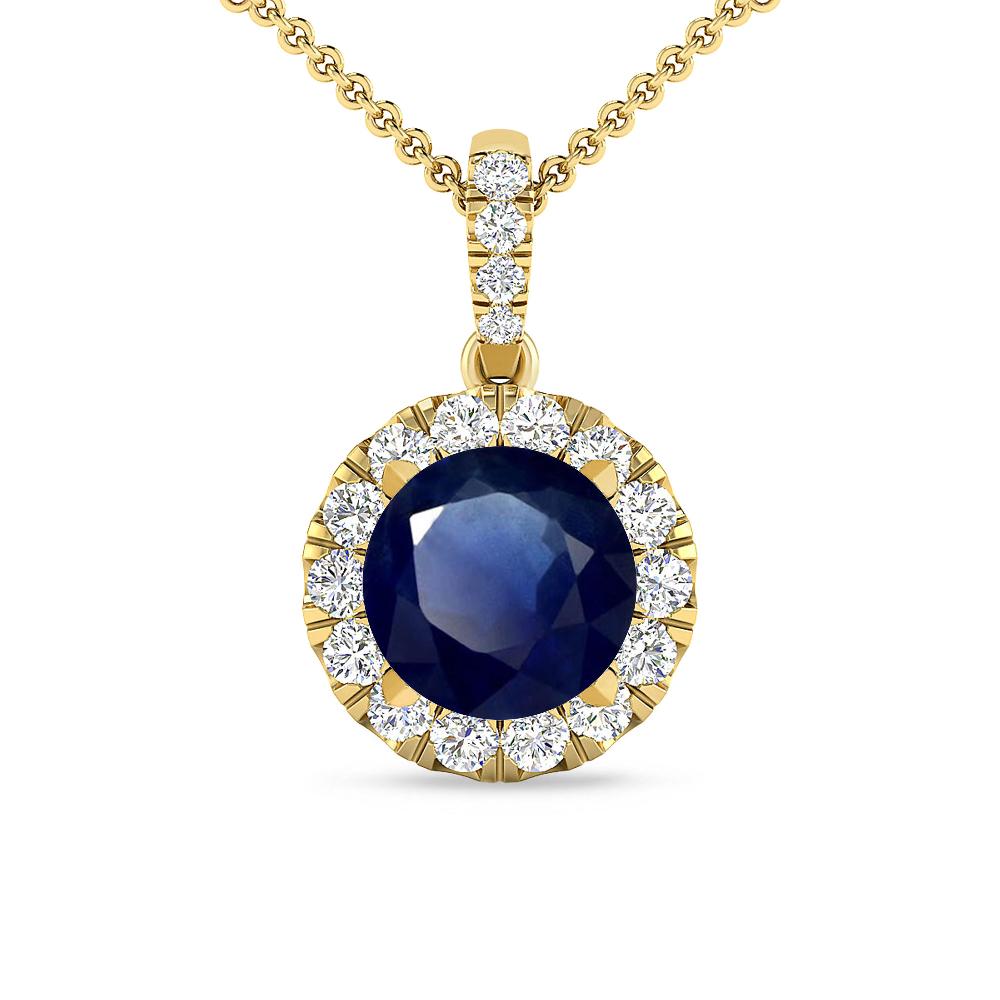 Yellow Gold - Sapphire