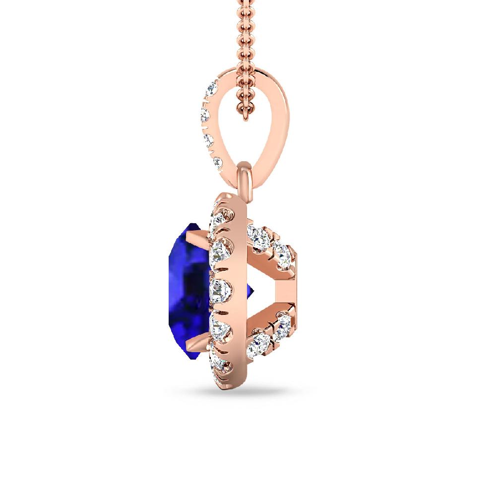 Rose Gold - Tanzanite