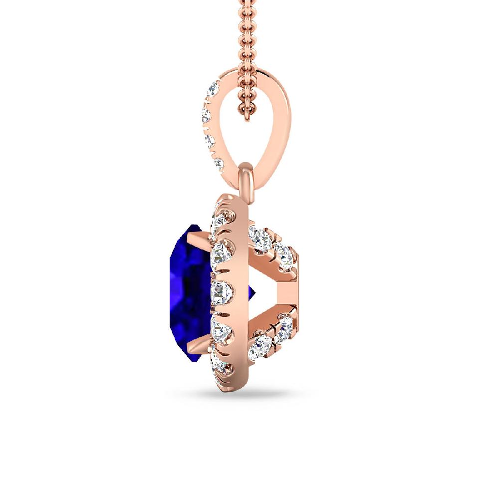 Rose Gold - Tanzanite