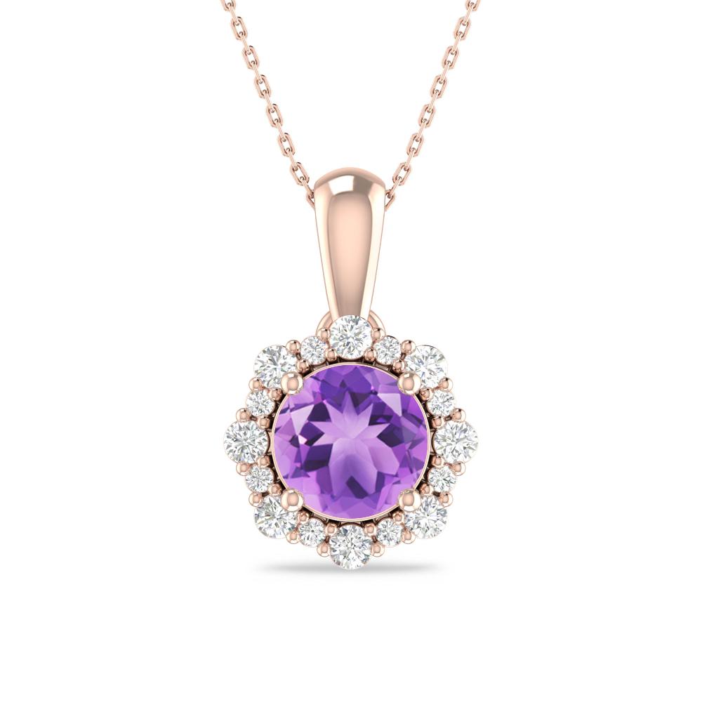 Rose Gold - Amethyst