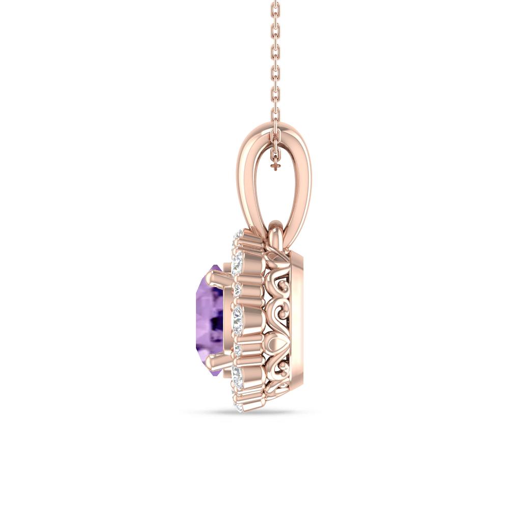 Rose Gold - Amethyst