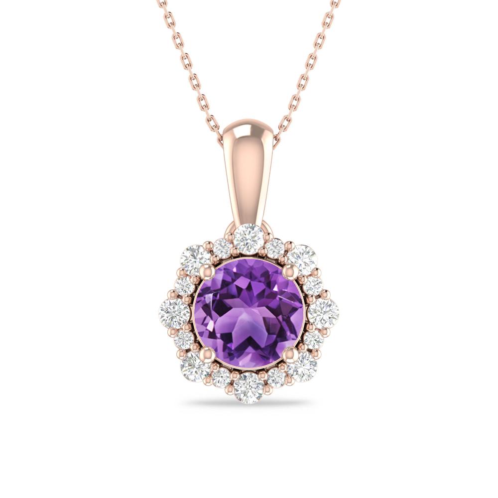 Rose Gold - Amethyst