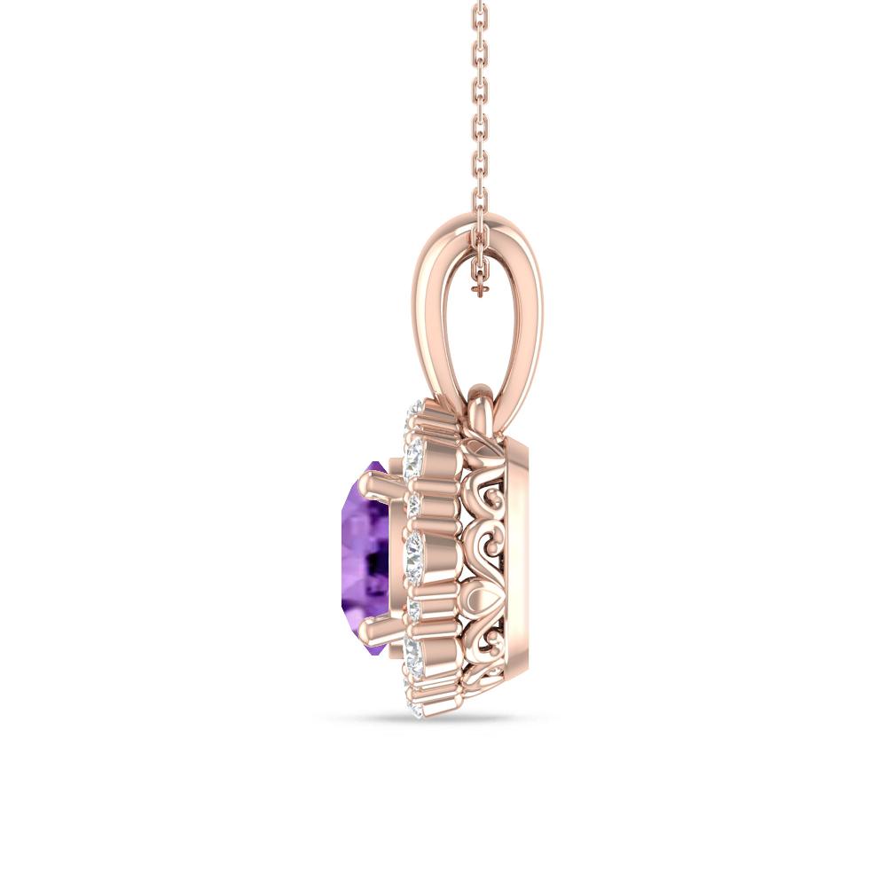 Rose Gold - Amethyst