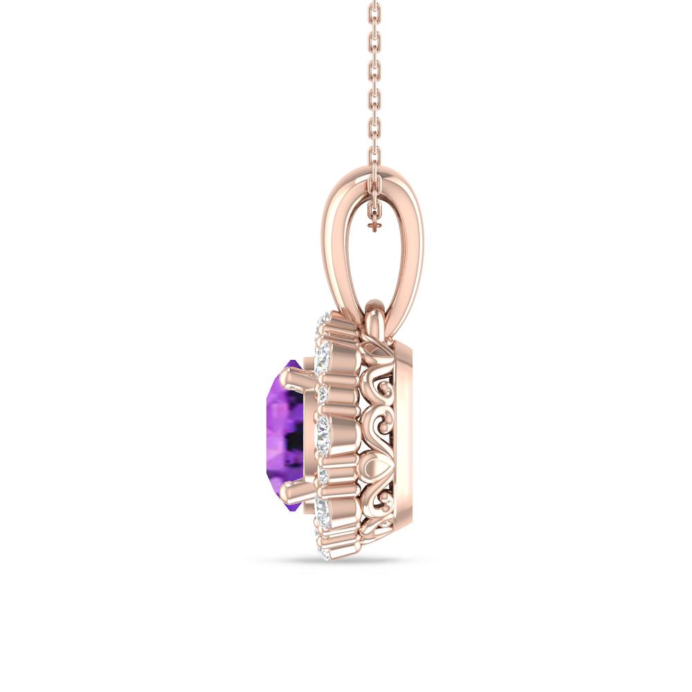 Rose Gold - Amethyst
