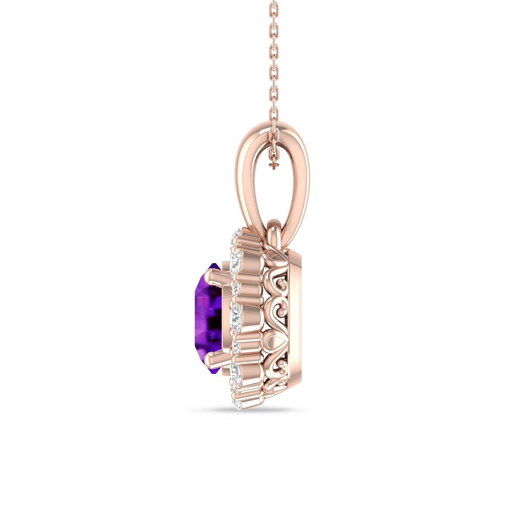 Rose Gold - Amethyst