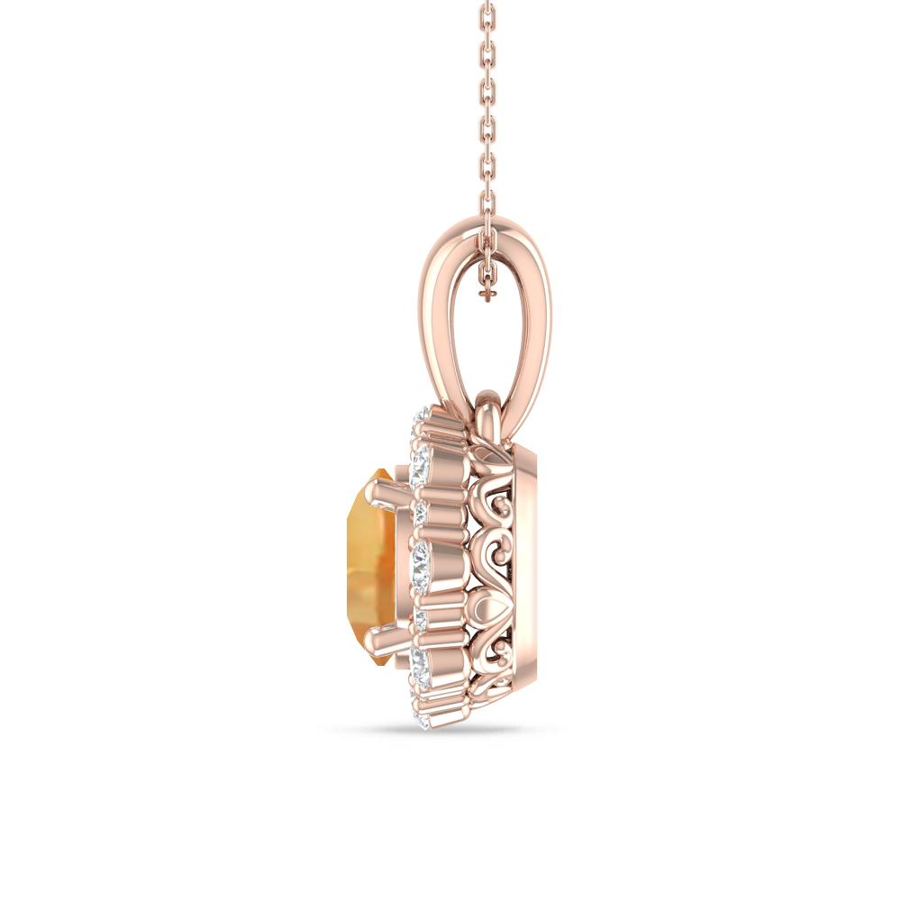 Rose Gold - Citrine