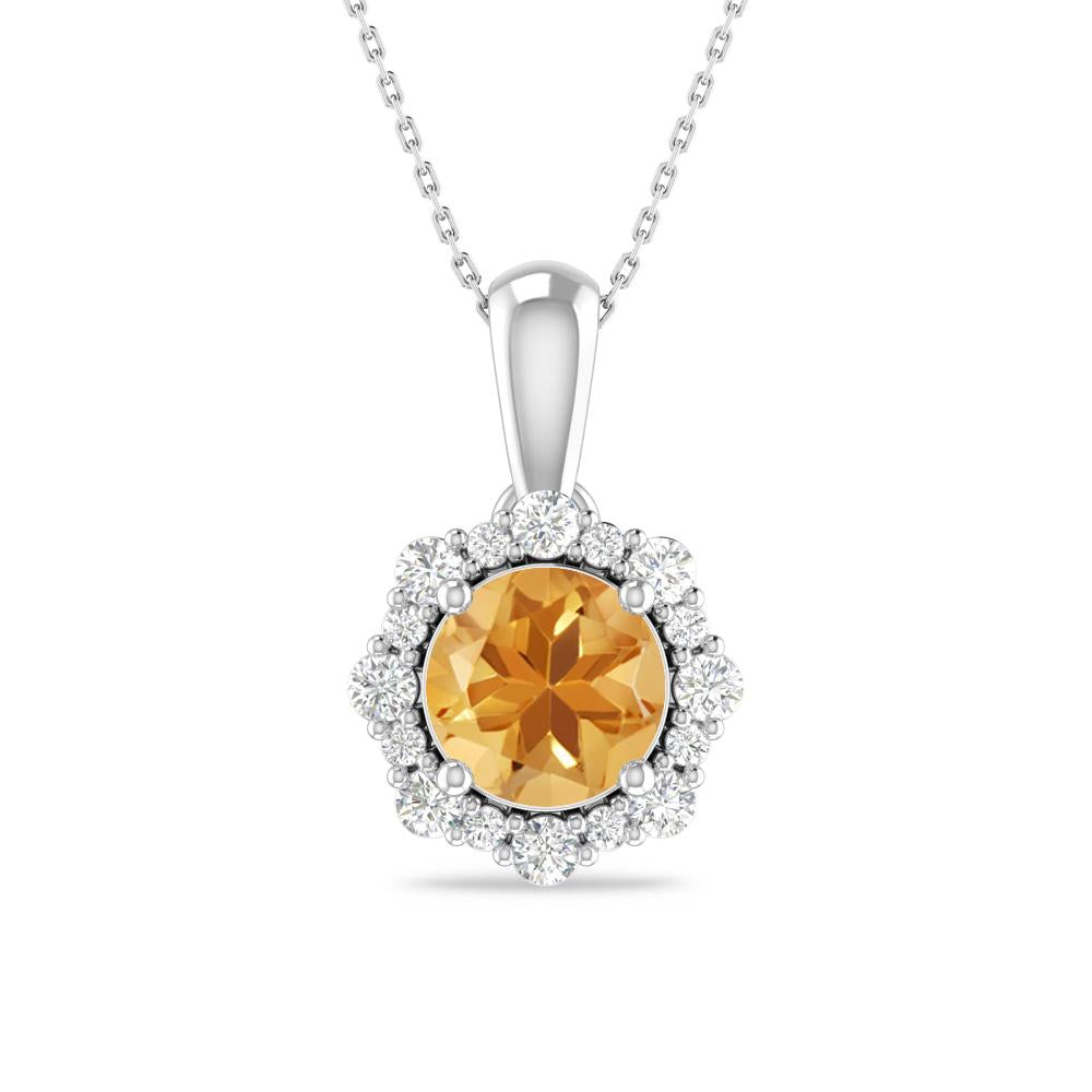 White Gold - Citrine