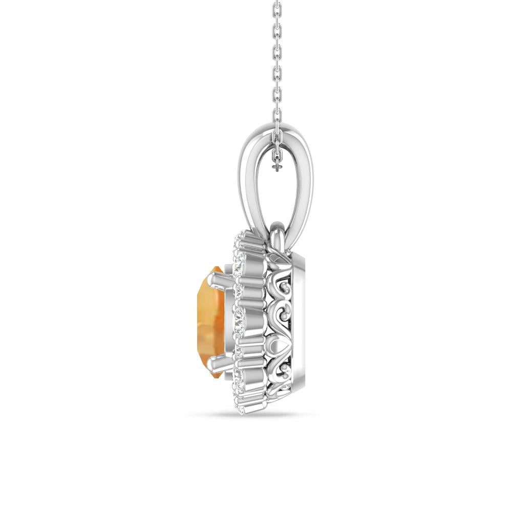 White Gold - Citrine