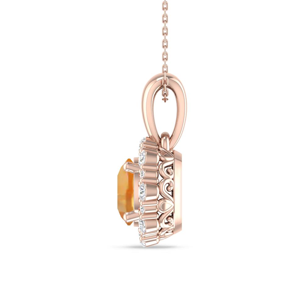 Rose Gold - Citrine