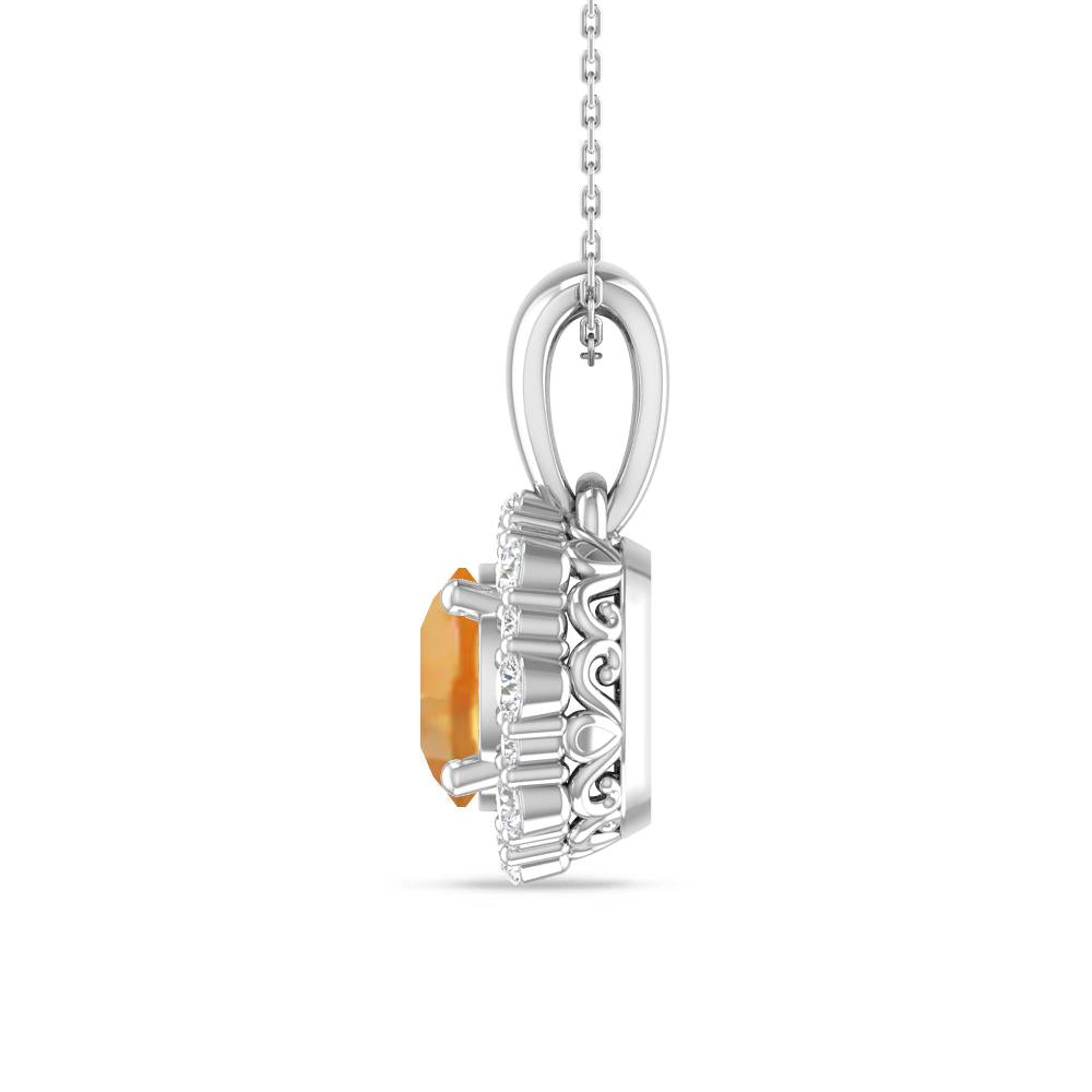 White Gold - Citrine