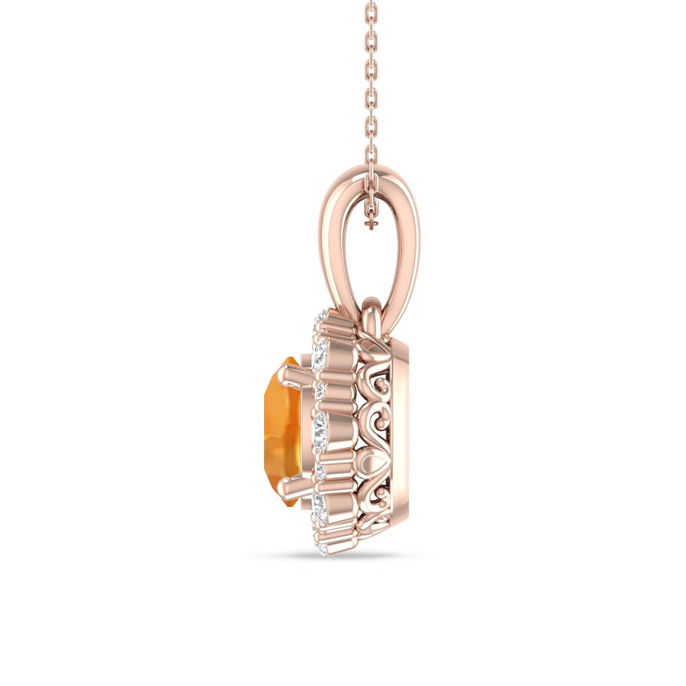Rose Gold - Citrine