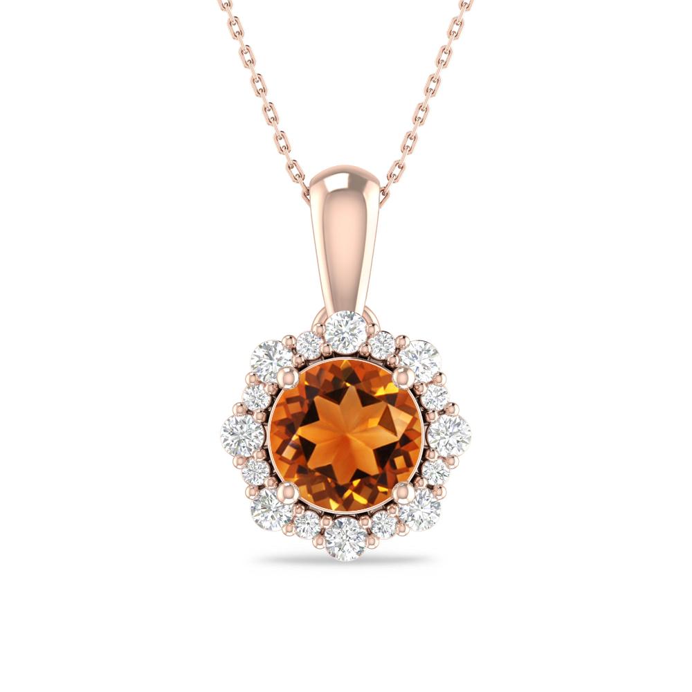 Rose Gold - Citrine