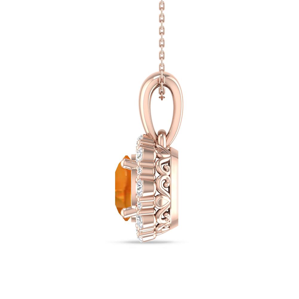 Rose Gold - Citrine