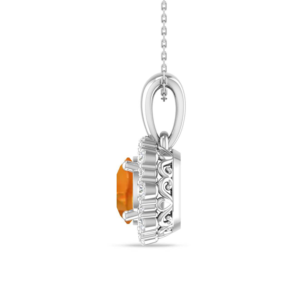 White Gold - Citrine