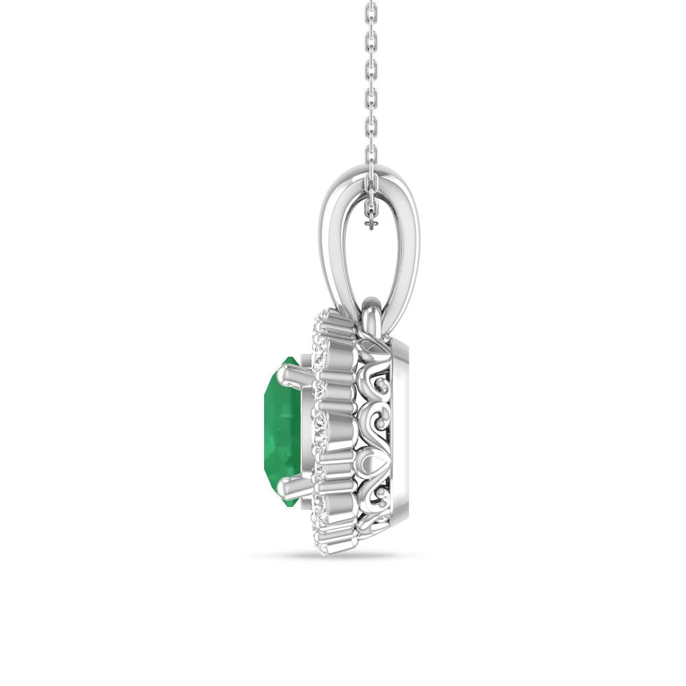 White Gold - Emerald