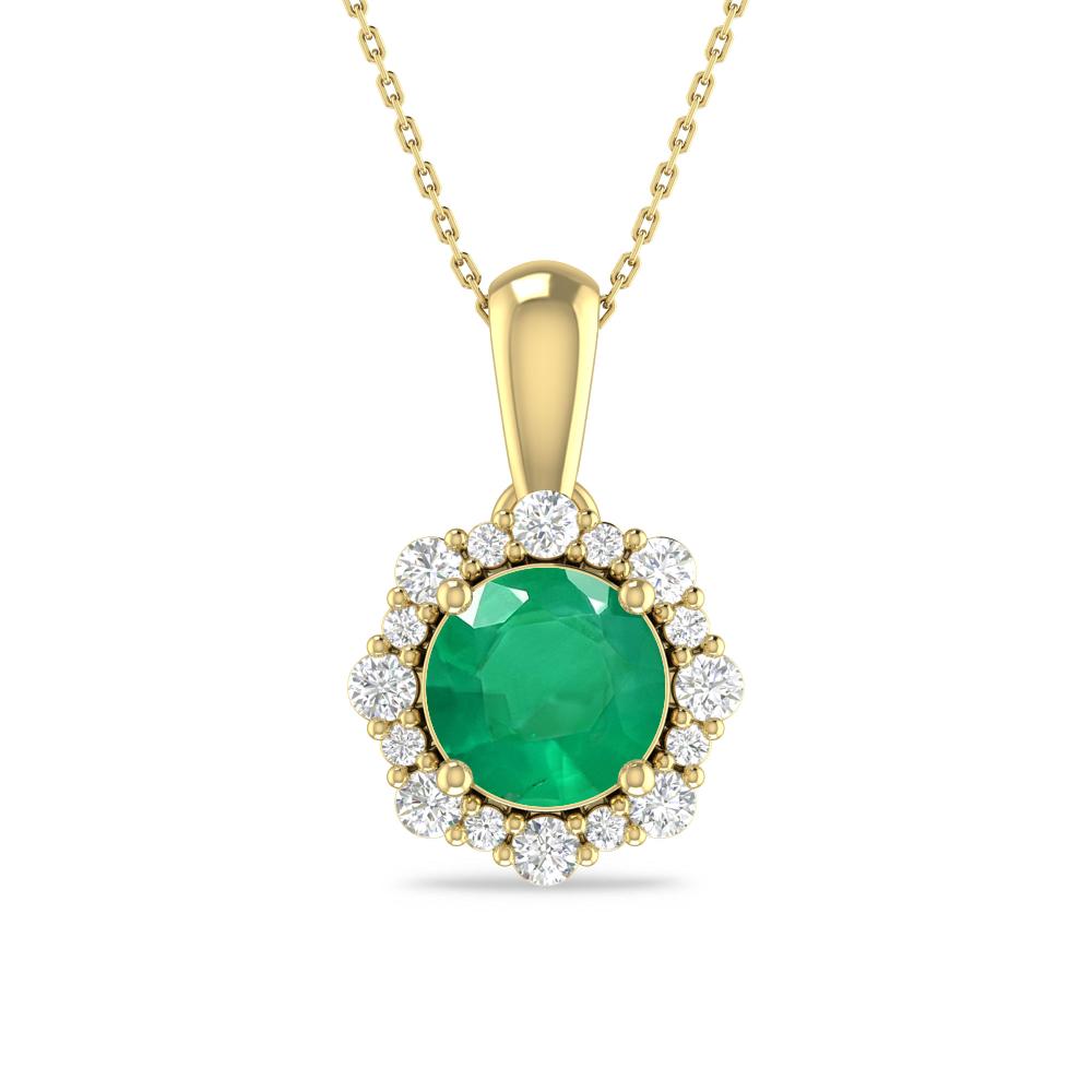 Yellow Gold - Emerald