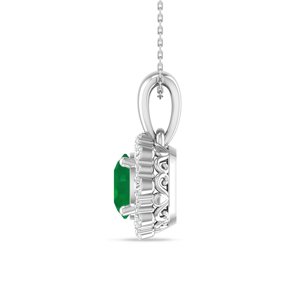 White Gold - Emerald