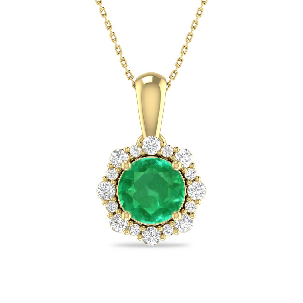 Yellow Gold - Emerald