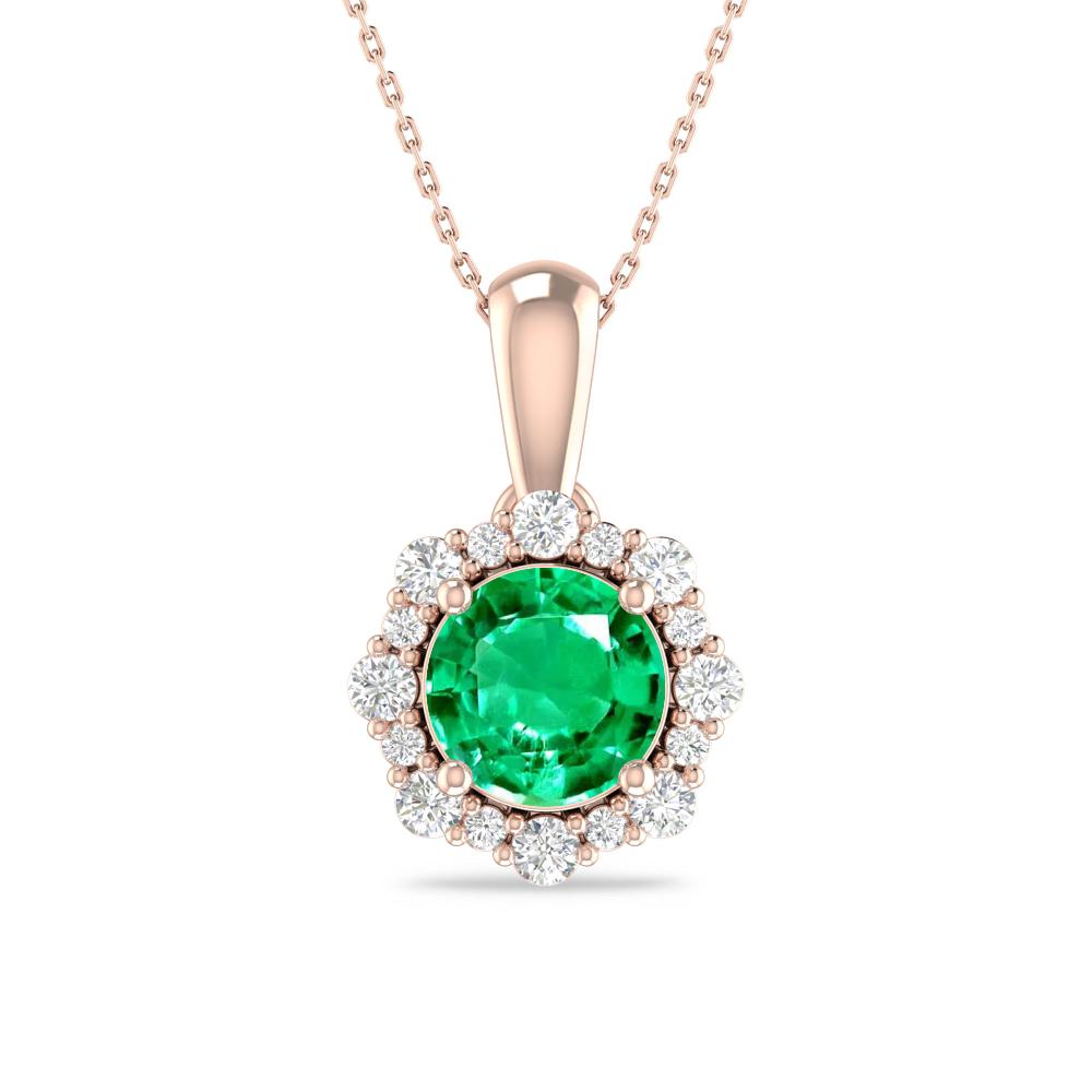 Rose Gold - Emerald