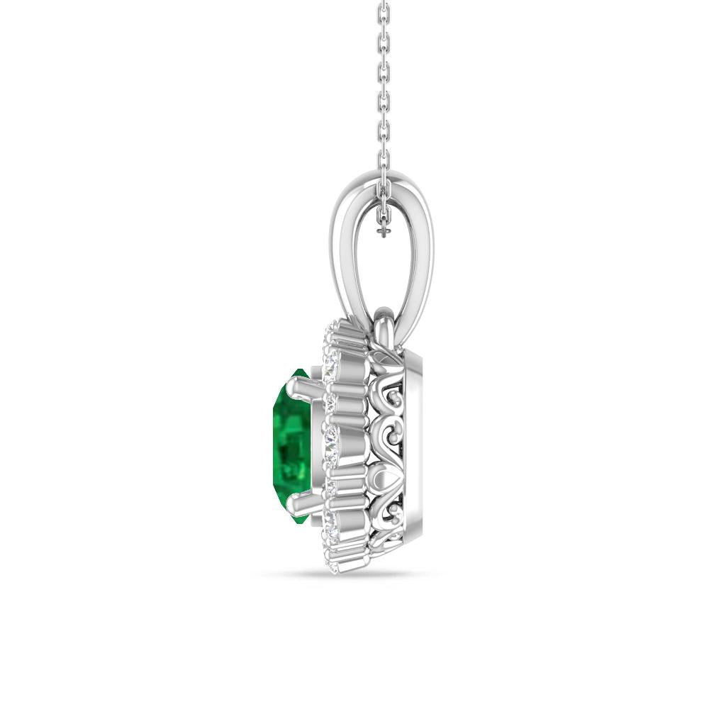 White Gold - Emerald
