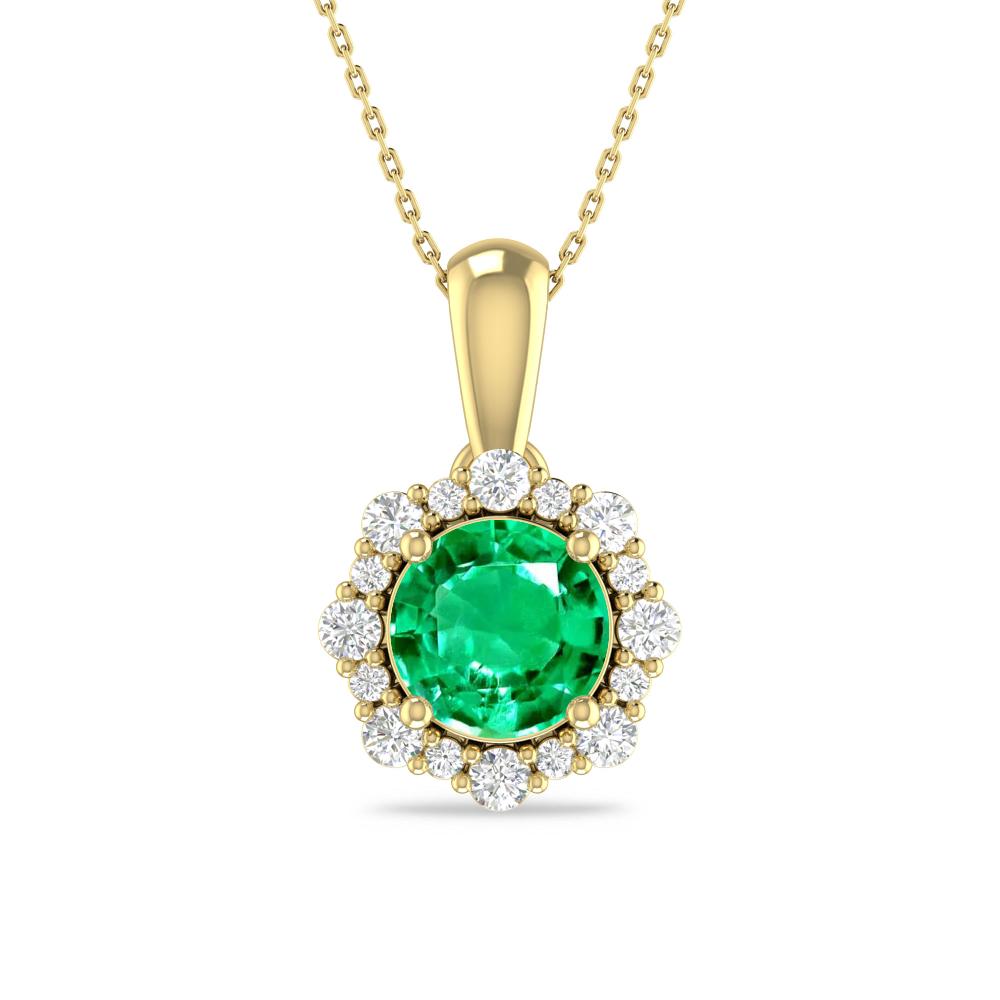 Yellow Gold - Emerald