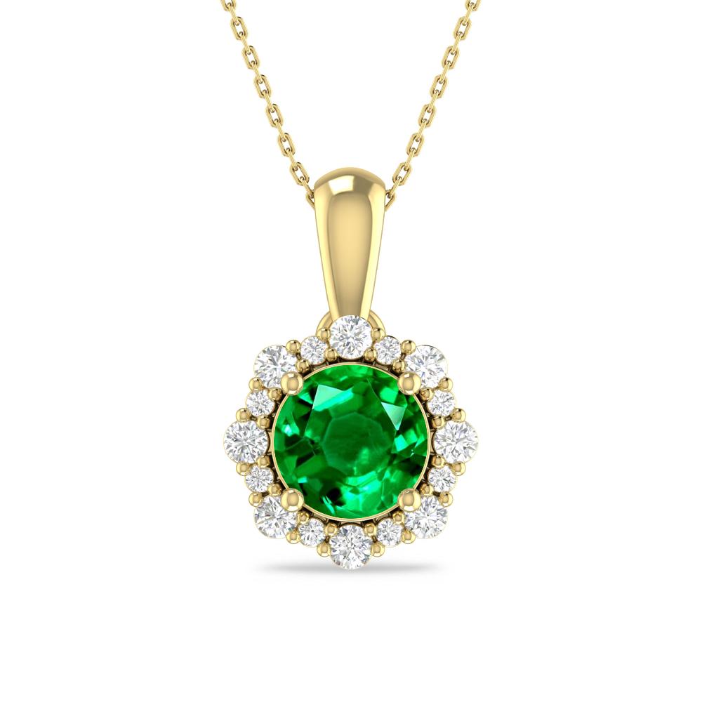 Yellow Gold - Emerald