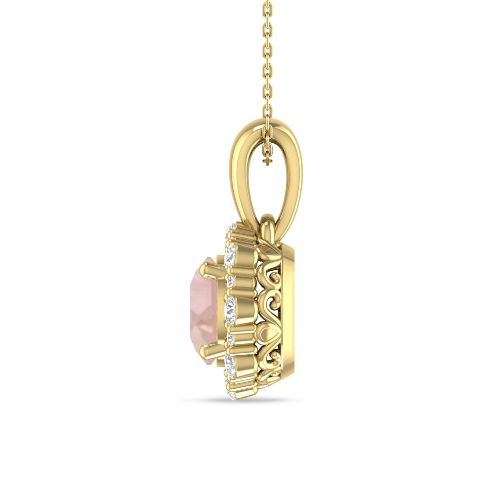 Yellow Gold - Morganite