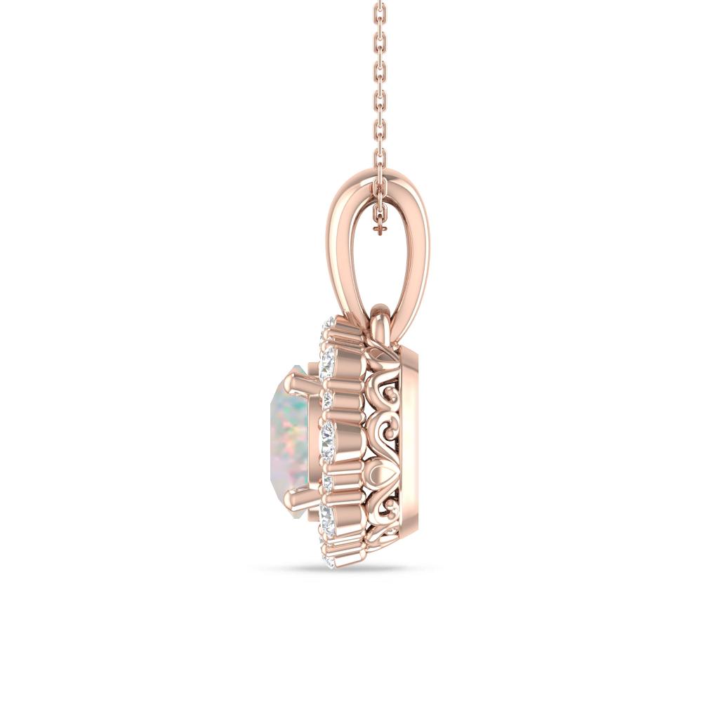 Rose Gold - Opal