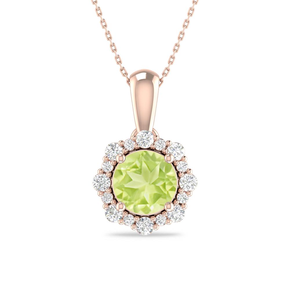 Rose Gold - Peridot