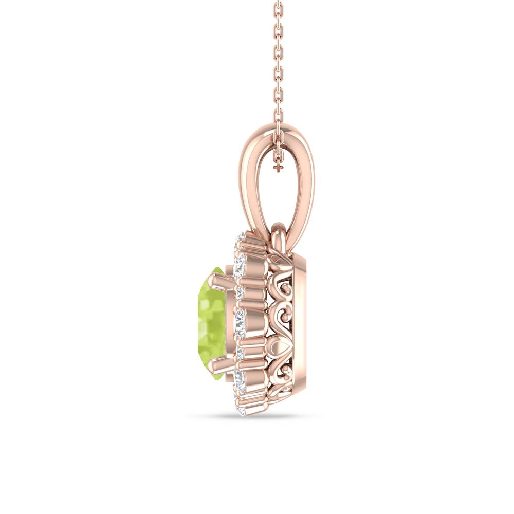 Rose Gold - Peridot