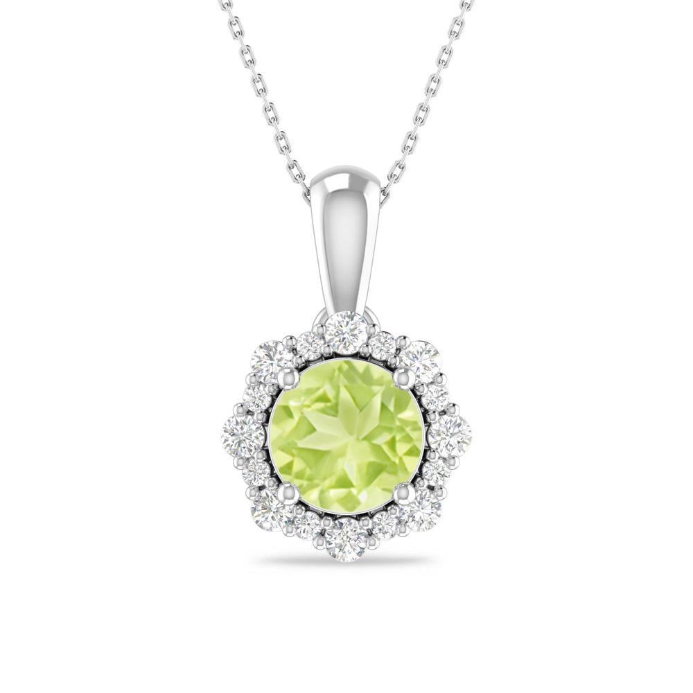 White Gold - Peridot