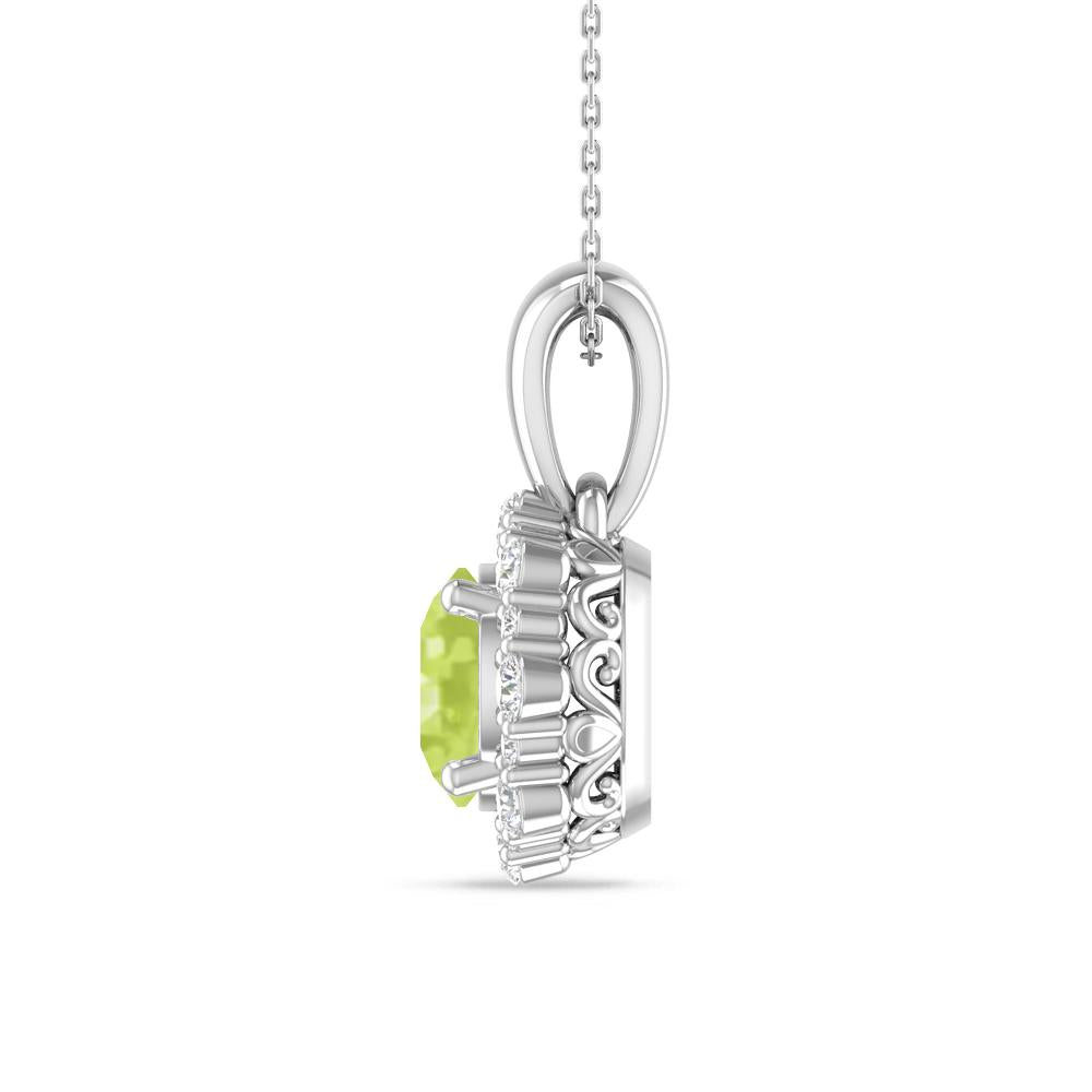 White Gold - Peridot