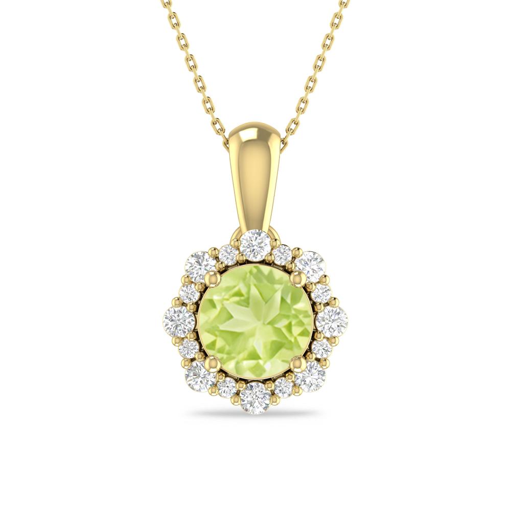 Yellow Gold - Peridot
