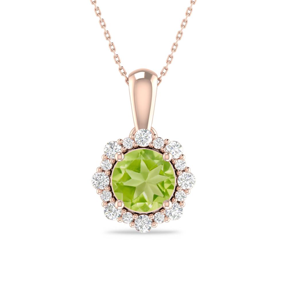 Rose Gold - Peridot