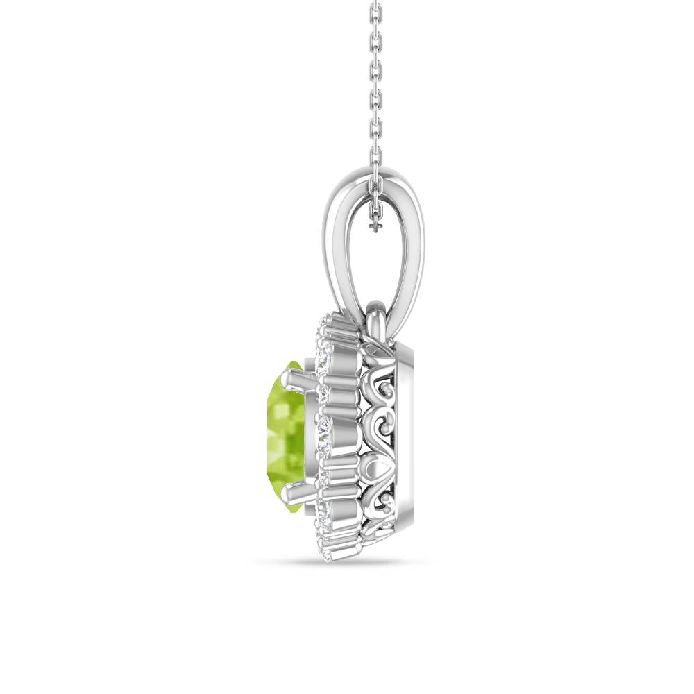 White Gold - Peridot