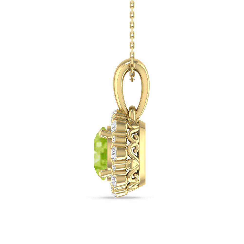 Yellow Gold - Peridot
