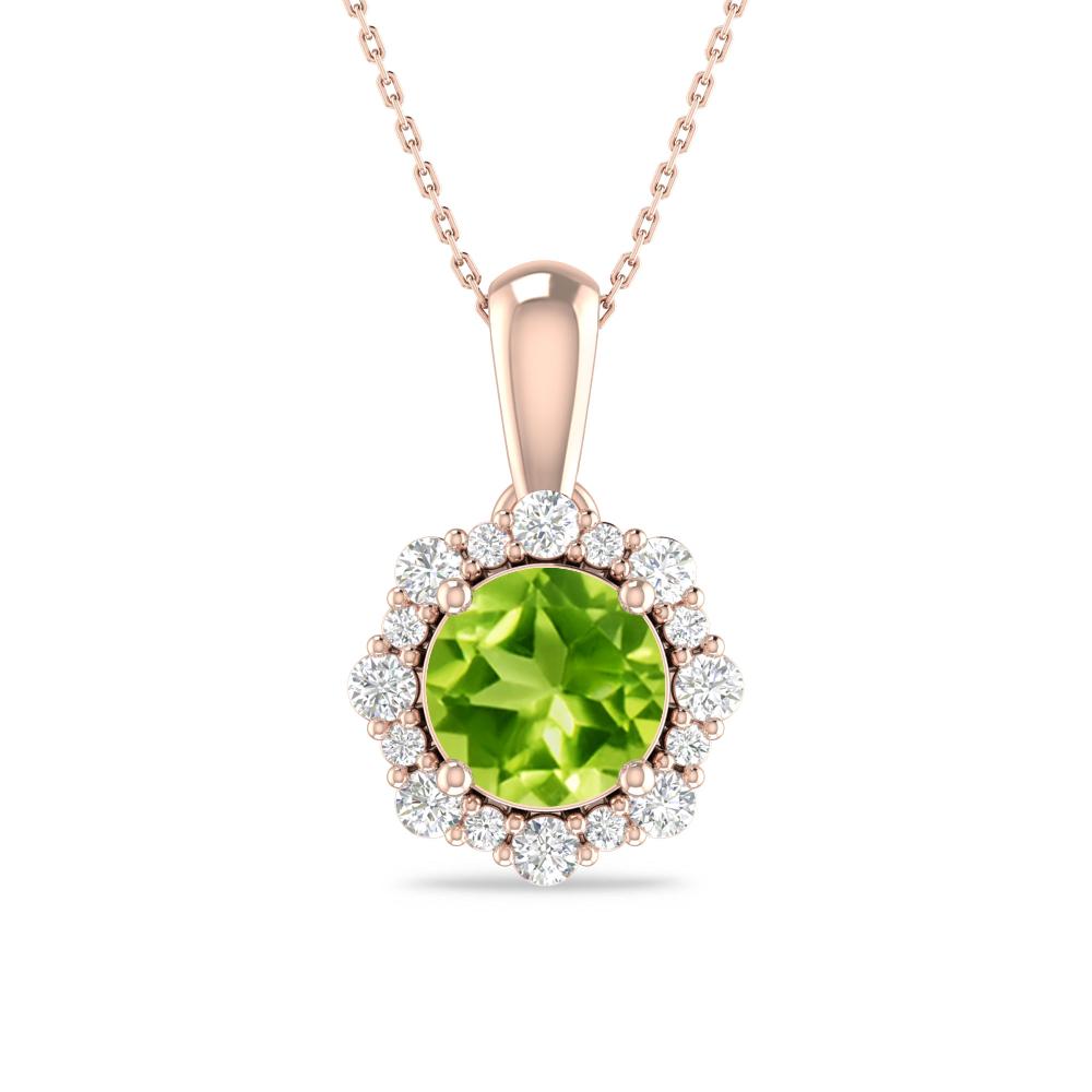 Rose Gold - Peridot