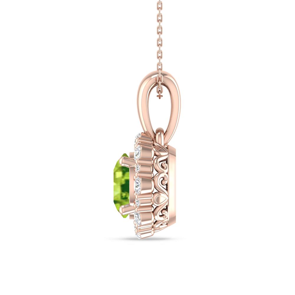 Rose Gold - Peridot