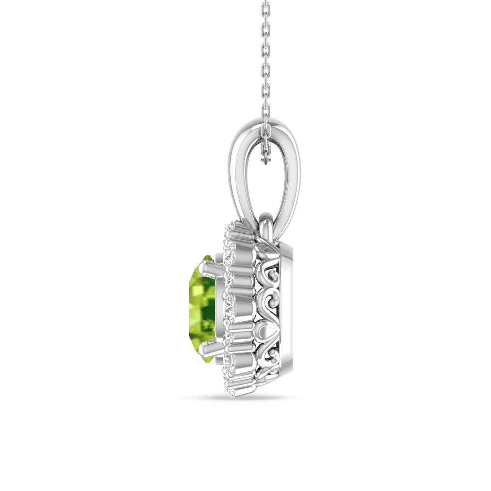 White Gold - Peridot